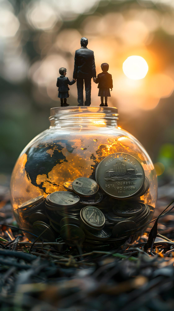 Goal-based savings vaults for family and goals